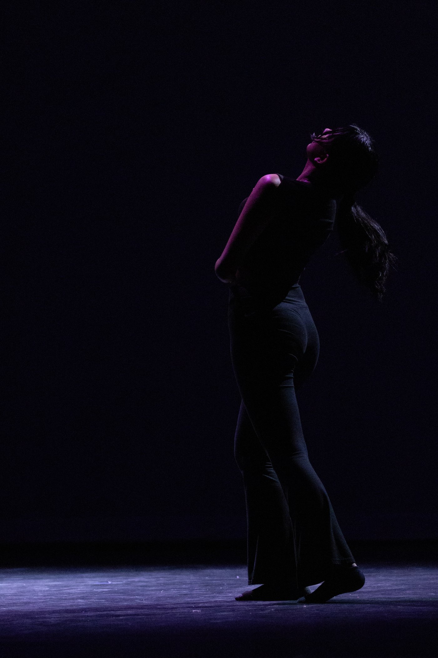Yearbook performing arts — silhouette dance