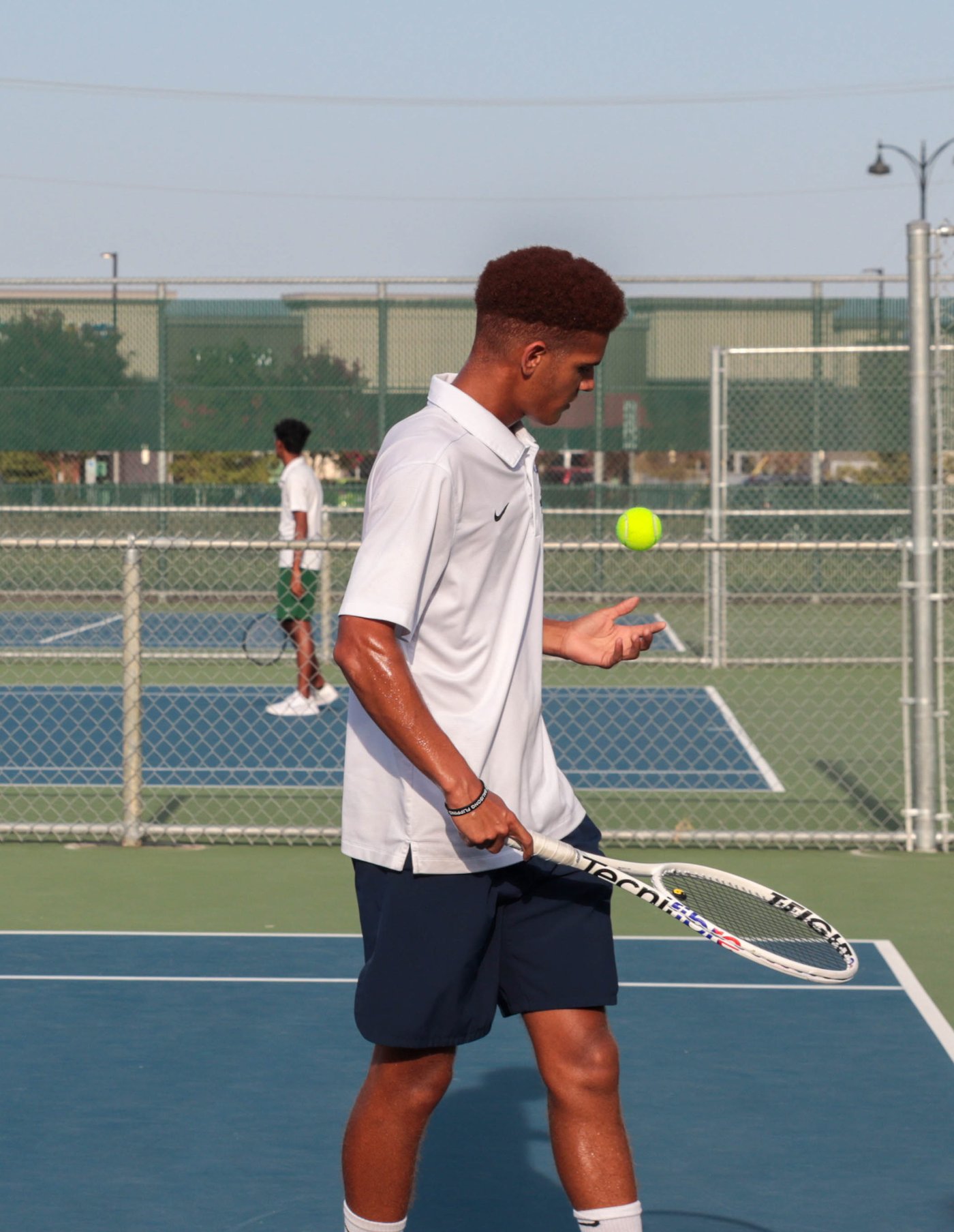 Yearbook sports — tennis player