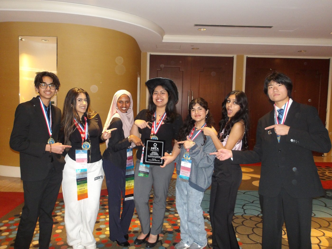Emerson DECA Chapter of the Year recognition